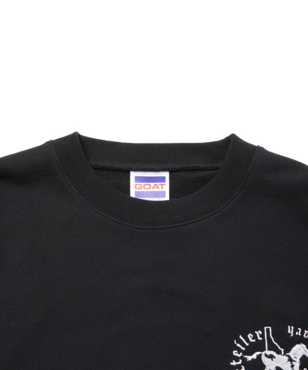 画像3: 【25秋冬ご予約受付中！25年9月入荷予定】ROTTWEILER/HORSE SWEATER（BLACK）［クルーネックスウェット-25秋冬］