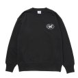 画像1: 【25秋冬ご予約受付中！25年9月入荷予定】ROTTWEILER/HORSE SWEATER（BLACK）［クルーネックスウェット-25秋冬］ (1)