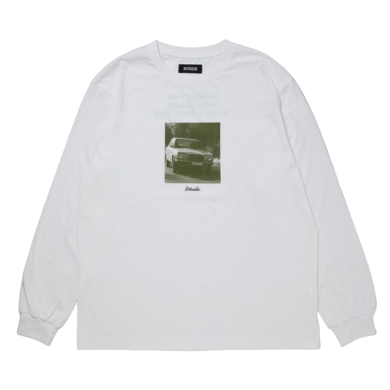 画像1: ROTTWEILER/R9 PHOTO LS TEE（WHITE）［プリント長袖T-25秋冬］