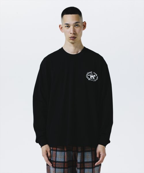 他の写真2: 【25秋冬ご予約受付中！25年8月入荷予定】ROTTWEILER/HORSE LS TEE（BLACK）［プリント長袖T-25秋冬］
