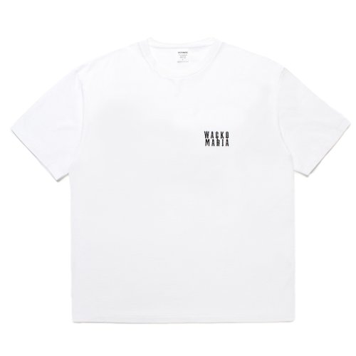 他の写真1: WACKO MARIA/WASHED HEAVY WEIGHT T-SHIRT（WHITE）［刺繍T-25春夏］