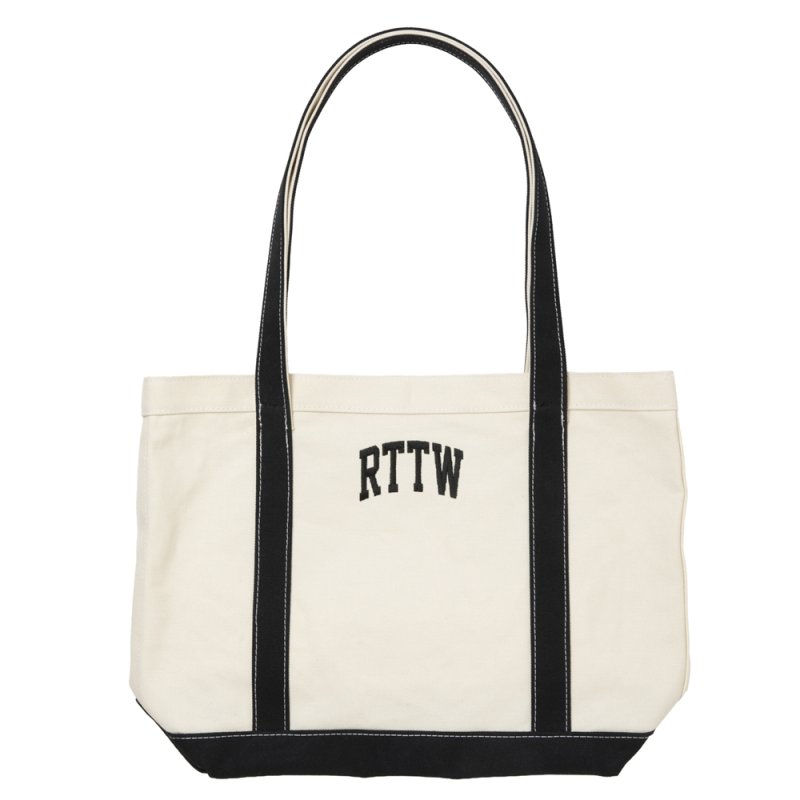 画像1: ROTTWEILER/RTTW TOTE BAG（BLACK）［トートバッグ-25秋冬］