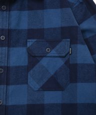 画像4: ROTTWEILER/R9 BUFFALO CHECK SHIRT（BLUE）［バッファローチェックシャツ-25秋冬］ (4)