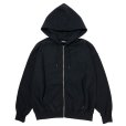 画像1: 【25秋冬ご予約受付中！25年10月入荷予定】ROTTWEILER/R9 BASIC ZIP PARKA（BLACK）［ジップアップパーカー-25秋冬］ (1)
