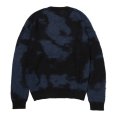 画像2: 【25秋冬ご予約受付中！25年10月入荷予定】ROTTWEILER/R9 PAINTED KNIT（BLUE）［モヘアニット-25秋冬］ (2)
