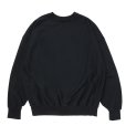 画像1: 【25秋冬ご予約受付中！25年9月入荷予定】ROTTWEILER/R9 BASIC SWEATER（BLACK）［クルーネックスウェット-25秋冬］ (1)