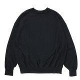 【25秋冬ご予約受付中！25年9月入荷予定】ROTTWEILER/R9 BASIC SWEATER（BLACK）［クルーネックスウェット-25秋冬］