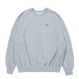 画像1: 【25秋冬ご予約受付中！25年9月入荷予定】ROTTWEILER/R9 LOGO SWEATER（GRAY）［クルーネックスウェット-25秋冬］ (1)