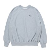 【25秋冬ご予約受付中！25年9月入荷予定】ROTTWEILER/R9 LOGO SWEATER（GRAY）［クルーネックスウェット-25秋冬］