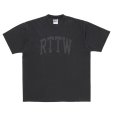 画像1: 【25秋冬ご予約受付中！25年7月入荷予定】ROTTWEILER/RTTW TEE（BLACK）［ピグメント染めプリントT-25秋冬］ (1)