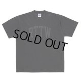 ROTTWEILER/RTTW TEE（BLACK）［ピグメント染めプリントT-25秋冬］