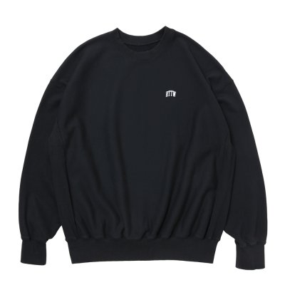 画像1: ROTTWEILER/R9 LOGO SWEATER（BLACK）［クルーネックスウェット-25秋冬］