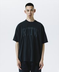 画像5: ROTTWEILER/RTTW TEE（BLACK）［ピグメント染めプリントT-25秋冬］ (5)