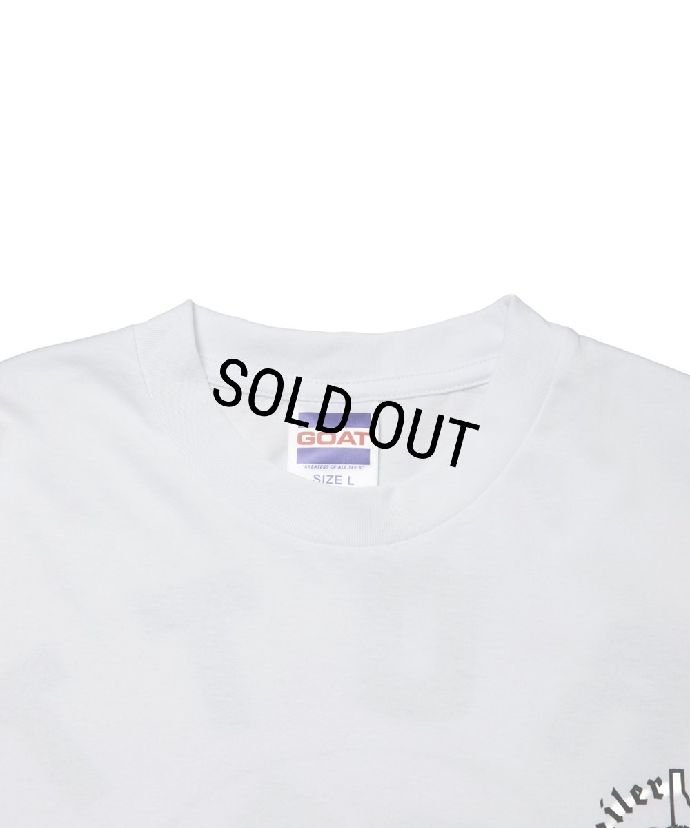 画像3: 【30％OFF】ROTTWEILER/HORSE LS TEE（WHITE）［プリント長袖T-25秋冬］ (3)