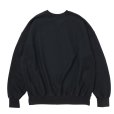 画像2: 【25秋冬ご予約受付中！25年9月入荷予定】ROTTWEILER/R9 RTTW SWEATER（BLACK）［クルーネックスウェット-25秋冬］ (2)