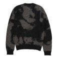 画像2: 【25秋冬ご予約受付中！25年10月入荷予定】ROTTWEILER/R9 PAINTED KNIT（BLACK）［モヘアニット-25秋冬］ (2)