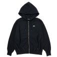 画像1: 【25秋冬ご予約受付中！25年10月入荷予定】ROTTWEILER/R9 LOGO ZIP PARKA（BLACK）［ジップアップパーカー-25秋冬］ (1)