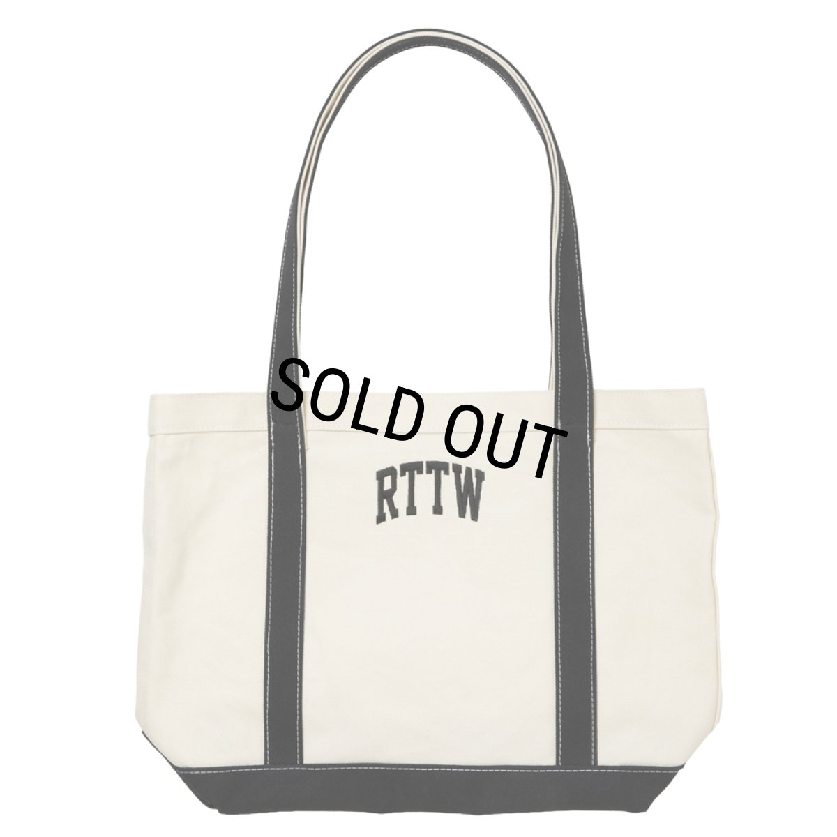 画像1: 【30％OFF】ROTTWEILER/RTTW TOTE BAG（BLACK）［トートバッグ-25秋冬］ (1)