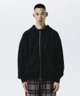 画像3: 【25秋冬ご予約受付中！25年10月入荷予定】ROTTWEILER/R9 BASIC ZIP PARKA（DARK GREEN）［ジップアップパーカー-25秋冬］ (3)