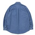 画像2: 【25秋冬ご予約受付中！25年9月入荷予定】ROTTWEILER/R9 WASHED DENIM SHIRT（INDIGO）［ウォッシュドデニムシャツ-25秋冬］ (2)