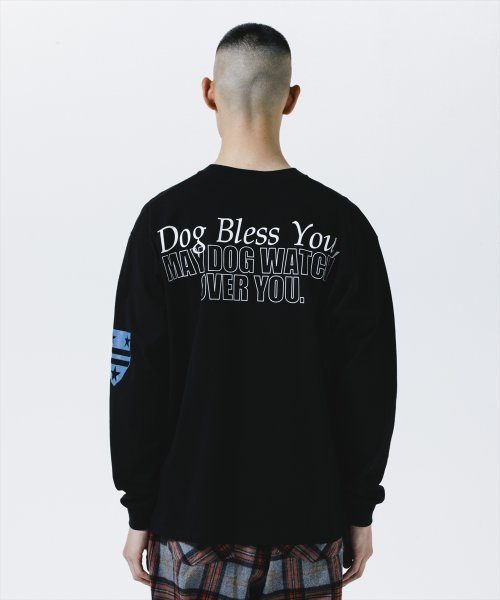 他の写真3: 【25秋冬ご予約受付中！25年8月入荷予定】ROTTWEILER/DOG PHOTO LS TEE（BLACK）［プリント長袖T-25秋冬］