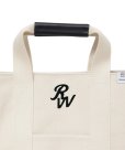 画像3: 【25秋冬ご予約受付中！25年8月入荷予定】ROTTWEILER/CANVAS TOTE BAG SMALL（WHITE）［トートバッグスモール-25秋冬］ (3)