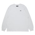 画像1: 【25秋冬ご予約受付中！25年8月入荷予定】ROTTWEILER/R9 LOGO LS TEE（WHITE）［プリント長袖T-25秋冬］ (1)