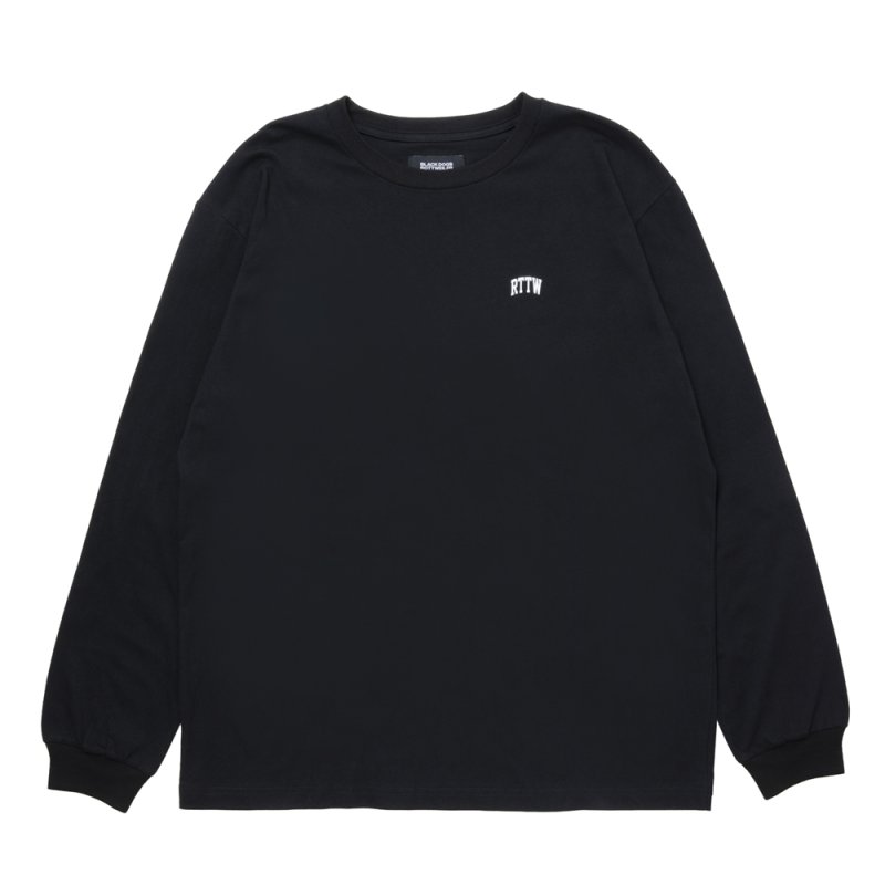 画像1: ROTTWEILER/R9 LOGO LS TEE（BLACK）［プリント長袖T-25秋冬］