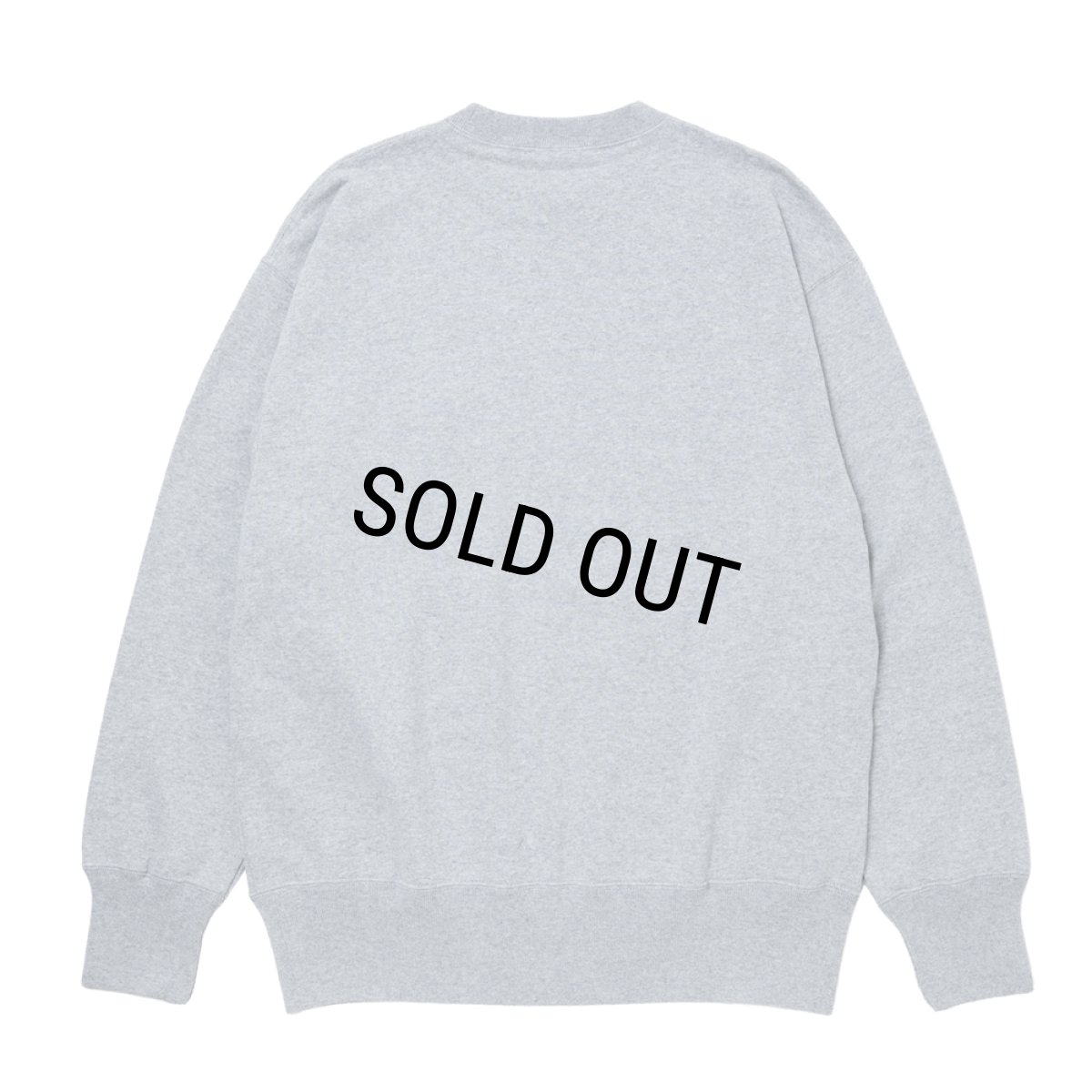 画像2: 【30％OFF】ROTTWEILER/HORSE SWEATER（GRAY）［クルーネックスウェット-25秋冬］ (2)