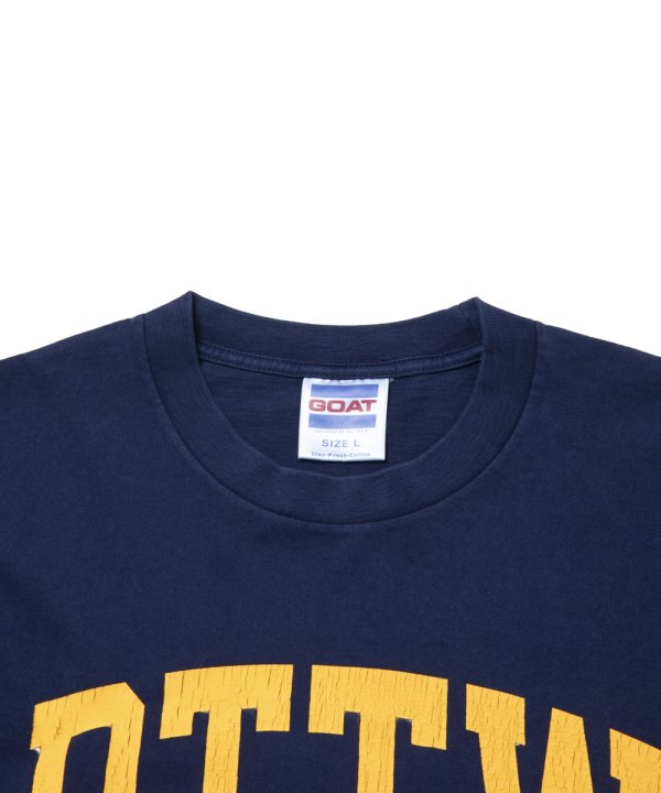 画像2: 【25秋冬ご予約受付中！25年7月入荷予定】ROTTWEILER/RTTW TEE（NAVY）［ピグメント染めプリントT-25秋冬］