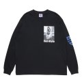 ROTTWEILER/DOG PHOTO LS TEE（BLACK）［プリント長袖T-25秋冬］