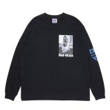 【25秋冬ご予約受付中！25年8月入荷予定】ROTTWEILER/DOG PHOTO LS TEE（BLACK）［プリント長袖T-25秋冬］