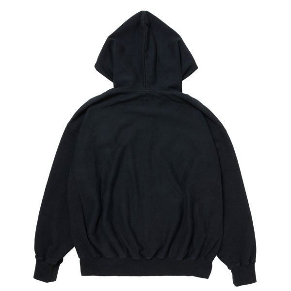 画像2: 【25秋冬ご予約受付中！25年10月入荷予定】ROTTWEILER/R9 BASIC ZIP PARKA（BLACK）［ジップアップパーカー-25秋冬］