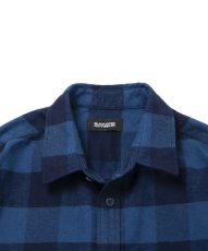 画像3: ROTTWEILER/R9 BUFFALO CHECK SHIRT（BLUE）［バッファローチェックシャツ-25秋冬］ (3)