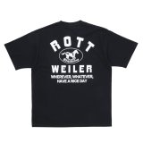 【25秋冬ご予約受付中！25年7月入荷予定】ROTTWEILER/HORSE TEE（BLACK）［プリントT-25秋冬］