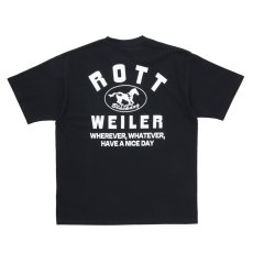 画像1: ROTTWEILER/HORSE TEE（BLACK）［プリントT-25秋冬］ (1)