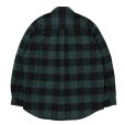 画像2: 【25秋冬ご予約受付中！25年10月入荷予定】ROTTWEILER/R9 BUFFALO CHECK SHIRT（GREEN）［バッファローチェックシャツ-25秋冬］ (2)