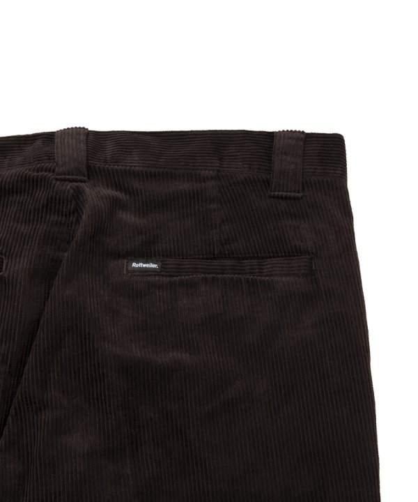 画像3: 【25秋冬ご予約受付中！25年10月入荷予定】ROTTWEILER/R9 CORDUROY PANTS（BROWN）［コーデュロイパンツ-25秋冬］