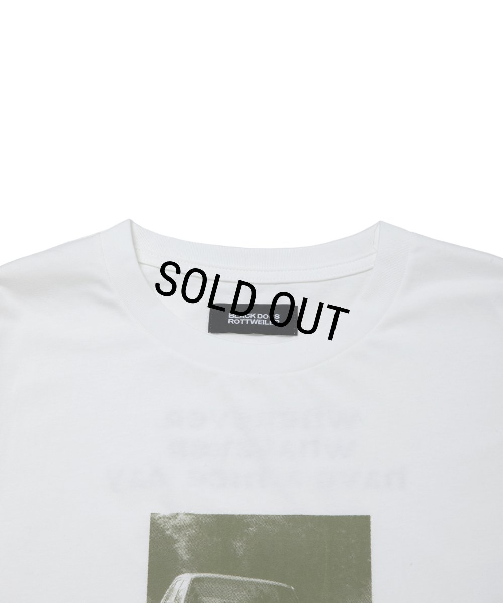 画像3: 【30％OFF】ROTTWEILER/R9 PHOTO LS TEE（WHITE）［プリント長袖T-25秋冬］ (3)