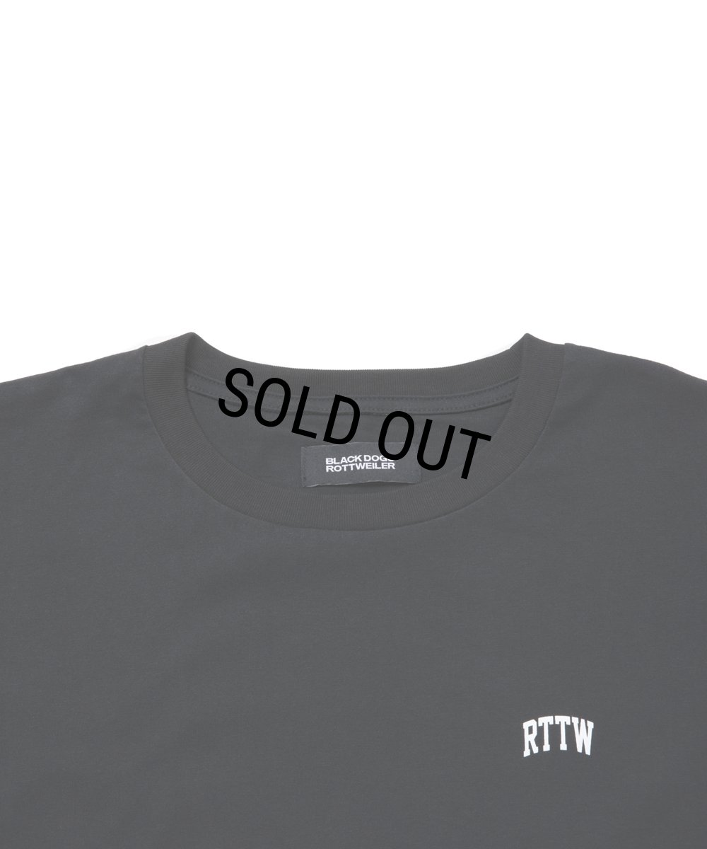 画像3: 【30％OFF】ROTTWEILER/R9 LOGO TEE（BLACK）［プリントT-25秋冬］ (3)