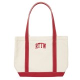 【25秋冬ご予約受付中！25年8月入荷予定】ROTTWEILER/RTTW TOTE BAG（RED）［トートバッグ-25秋冬］