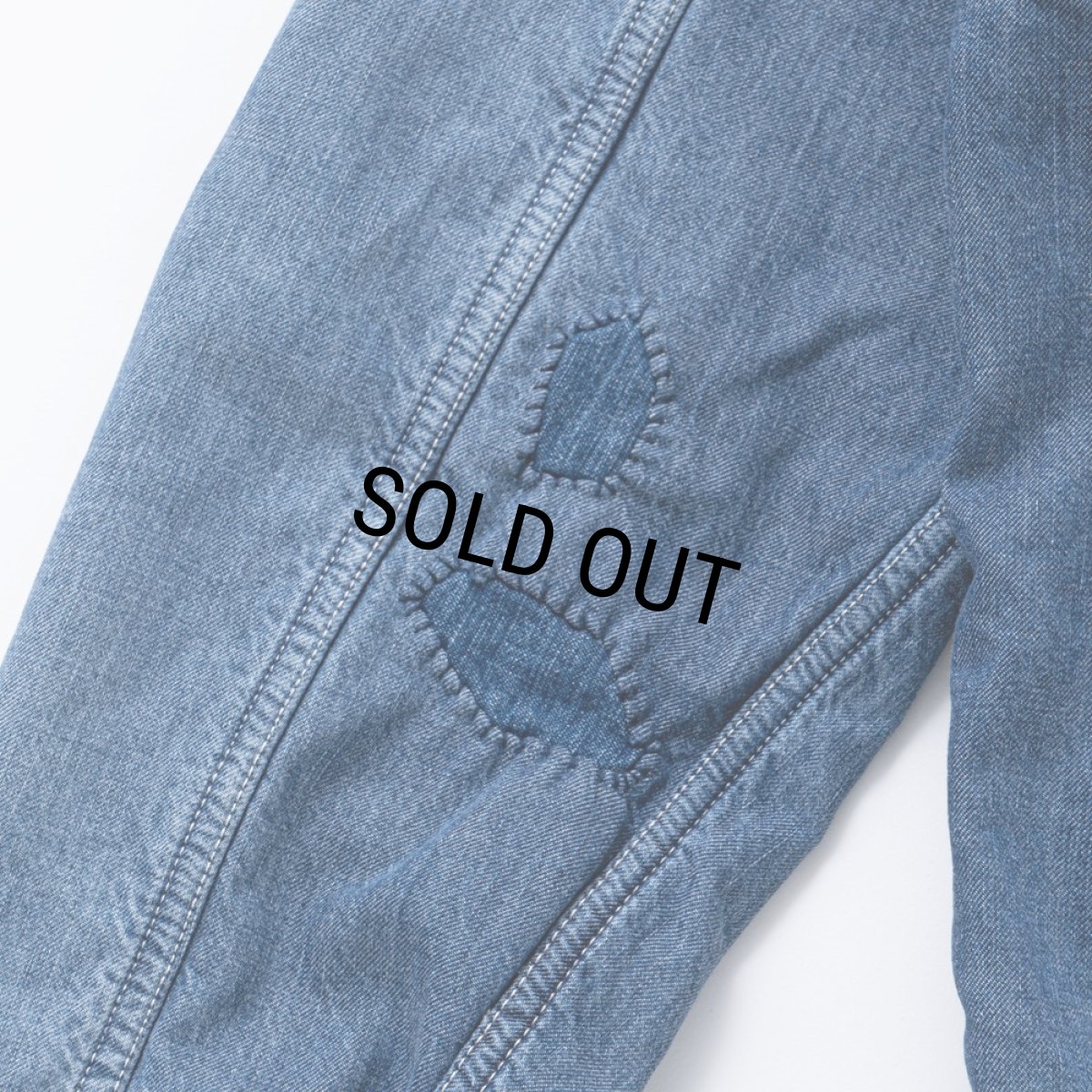 画像8: RATS/40's DENIM COVERALL（INDIGO）［40'sデニムカバーオール-25春夏］ (8)