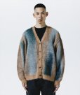 画像4: 【25秋冬ご予約受付中！25年10月入荷予定】ROTTWEILER/R9 PAINTED CARDIGAN（BEIGE）［モヘアカーディガン-25秋冬］ (4)