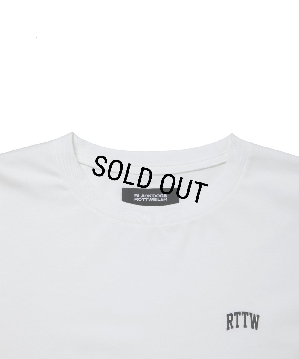 画像3: 【30％OFF】ROTTWEILER/R9 LOGO LS TEE（WHITE）［プリント長袖T-25秋冬］ (3)