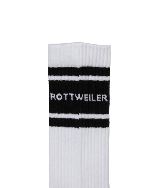 他の写真3: 【25秋冬ご予約受付中！25年9月入荷予定】ROTTWEILER/R9 LINE SOX（WHITE）［ラインソックス-25秋冬］