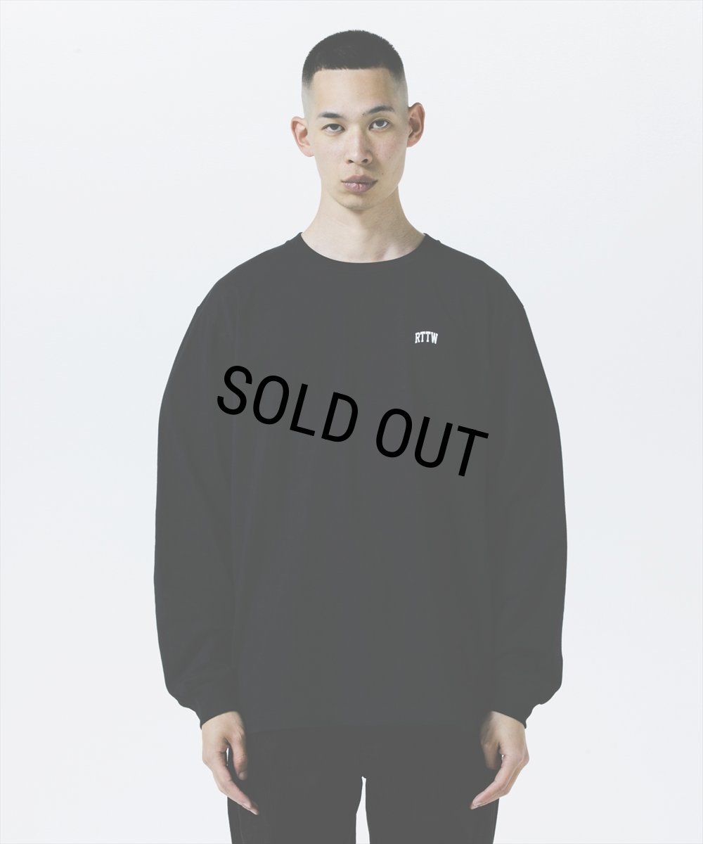 画像5: 【30％OFF】ROTTWEILER/R9 LOGO LS TEE（BLACK）［プリント長袖T-25秋冬］ (5)