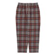 画像1: 【25秋冬ご予約受付中！25年9月入荷予定】ROTTWEILER/R9 NEL CHECK PANTS（GRAY）［ネルチェックパンツ-25秋冬］ (1)