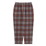 【25秋冬ご予約受付中！25年9月入荷予定】ROTTWEILER/R9 NEL CHECK PANTS（GRAY）［ネルチェックパンツ-25秋冬］