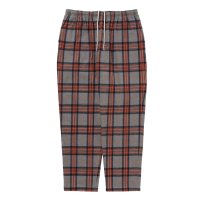 【25秋冬ご予約受付中！25年9月入荷予定】ROTTWEILER/R9 NEL CHECK PANTS（GRAY）［ネルチェックパンツ-25秋冬］