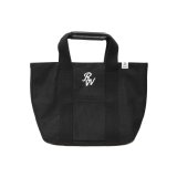 【25秋冬ご予約受付中！25年8月入荷予定】ROTTWEILER/CANVAS TOTE BAG SMALL（BLACK）［トートバッグスモール-25秋冬］